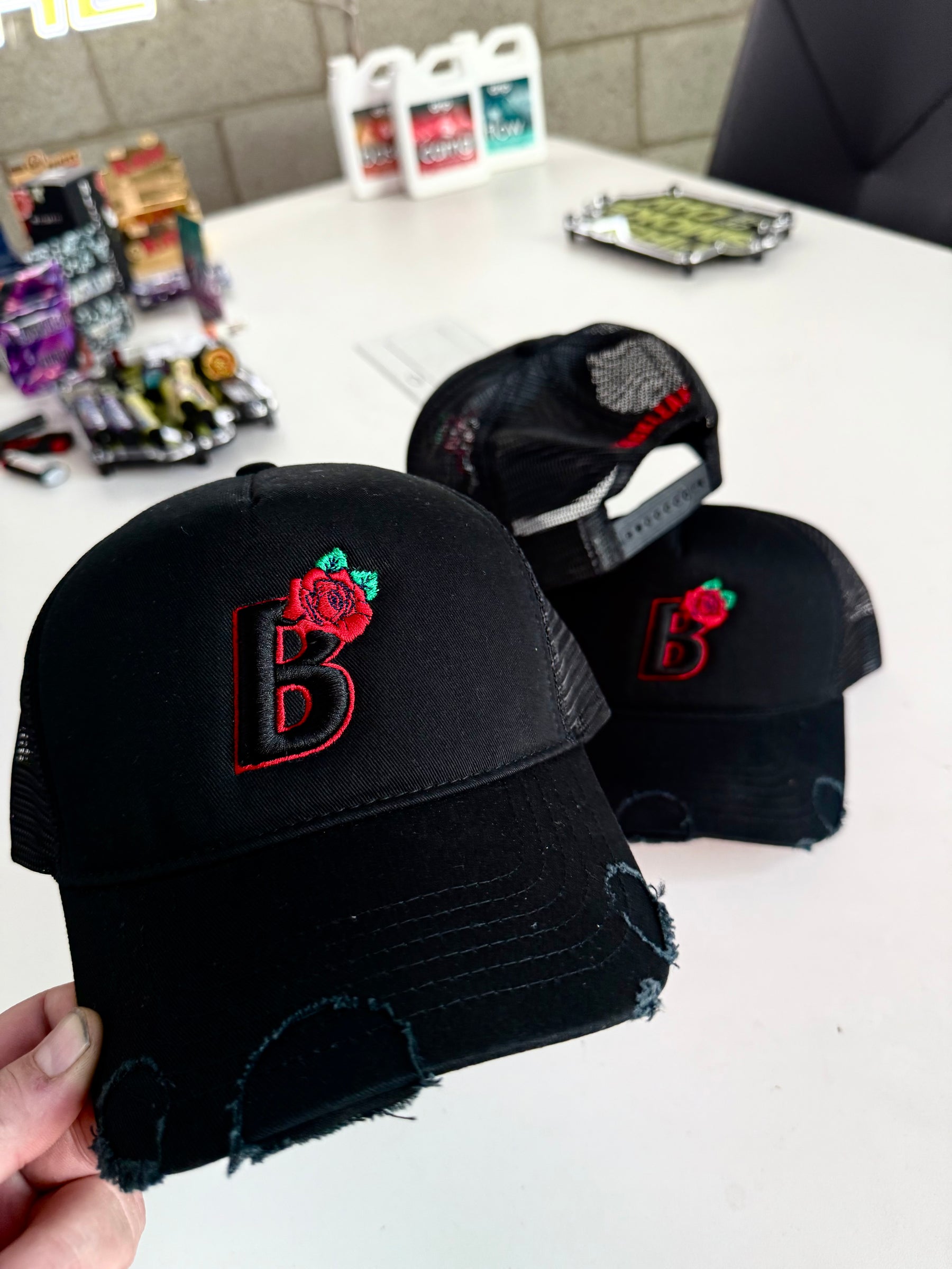 Distressed Blackleaf Hat