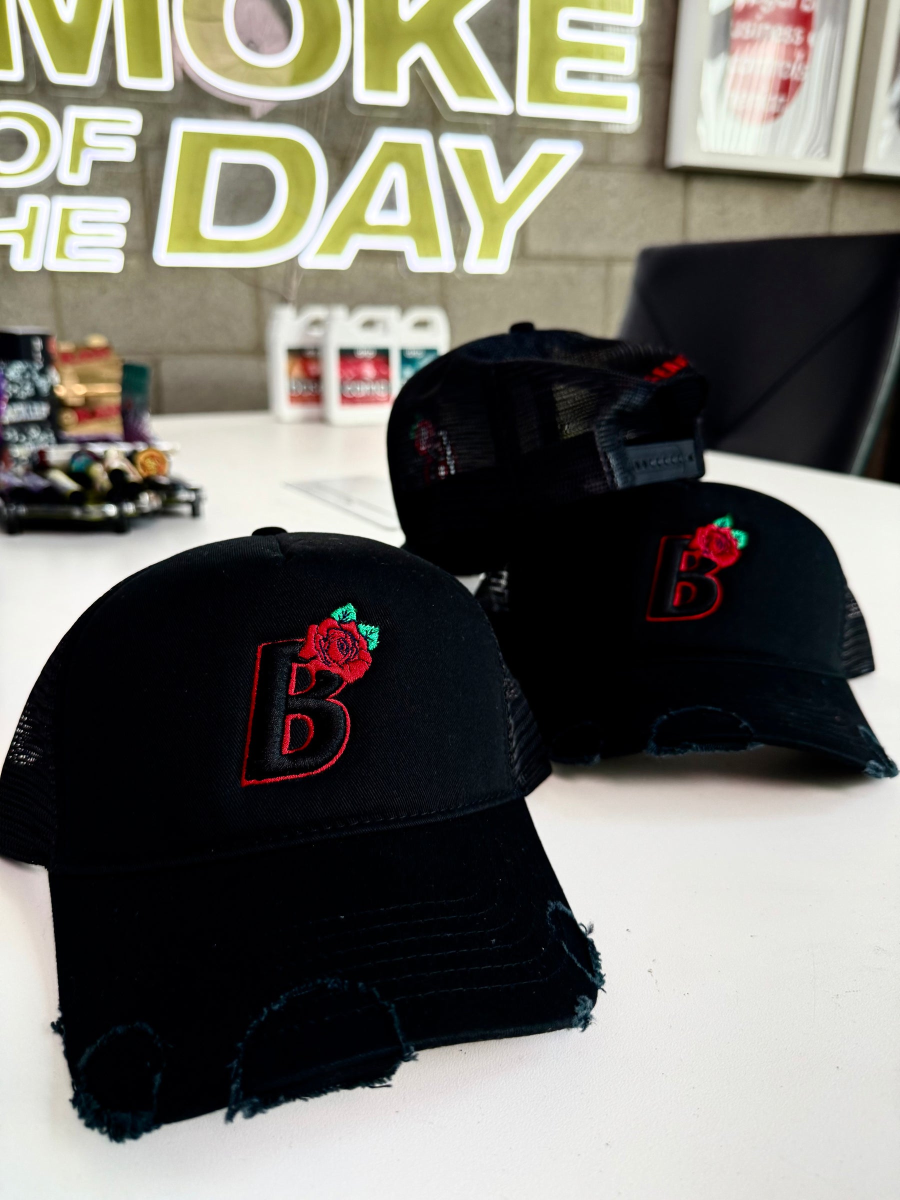 Distressed Blackleaf Hat