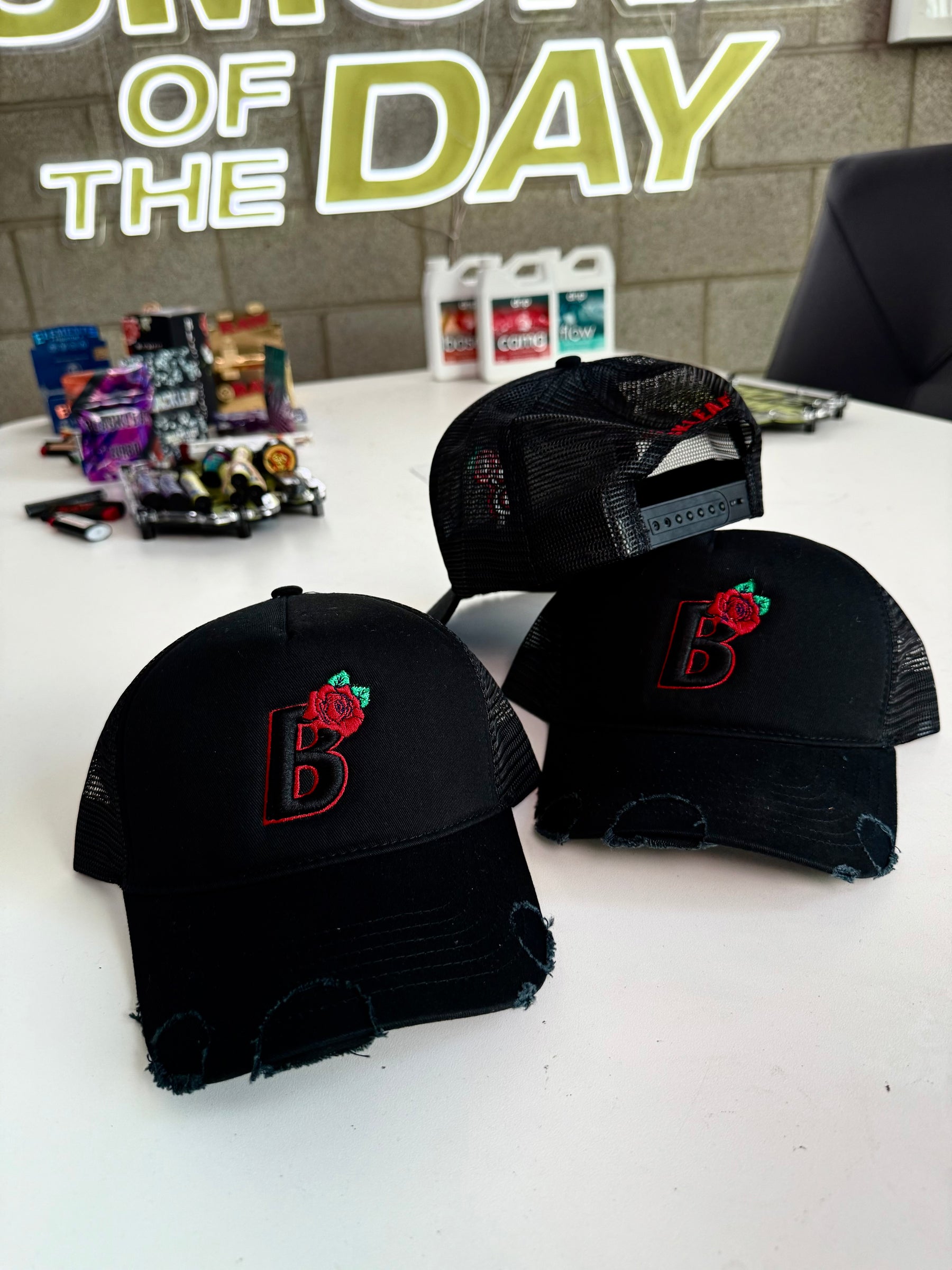 Distressed Blackleaf Hat