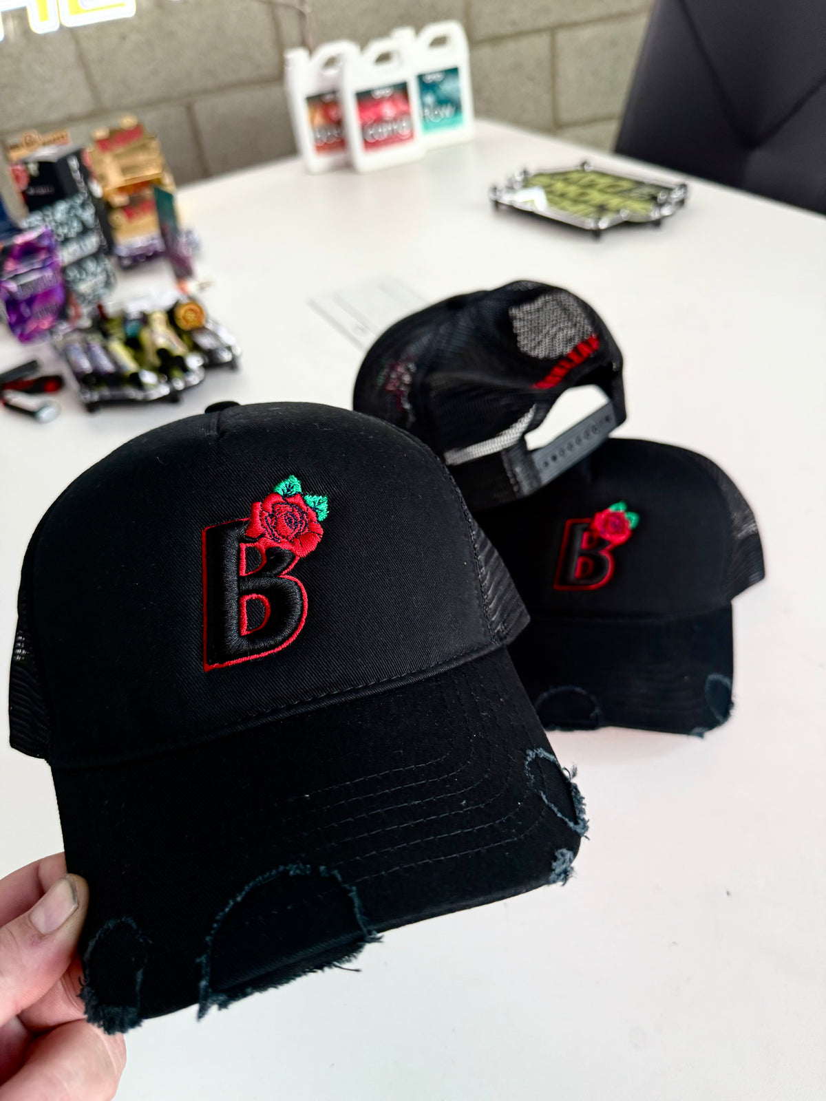 Distressed Blackleaf Hat
