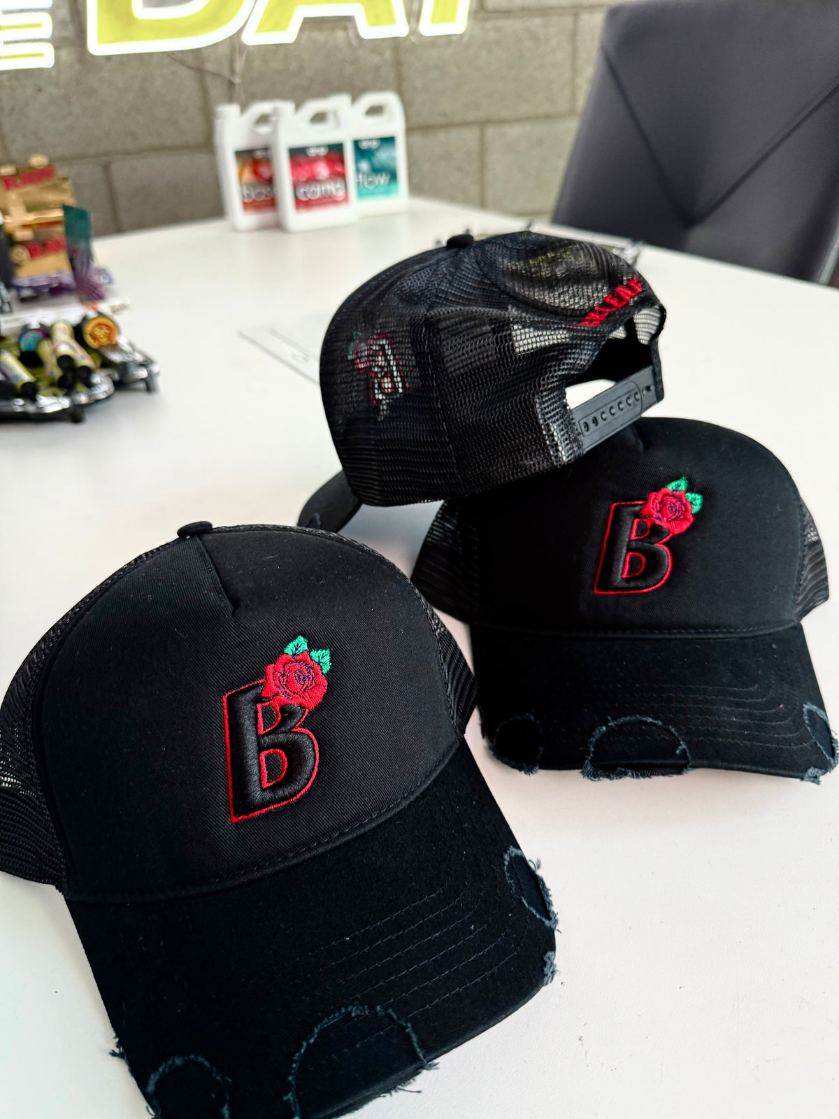 Distressed Blackleaf Hat